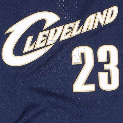 10. Koszulka Mitchell &Ness Cleveland Cavaliers NBA Swingman Jersey Lebron James M SMJYGS18156-CCANAVY08LJA