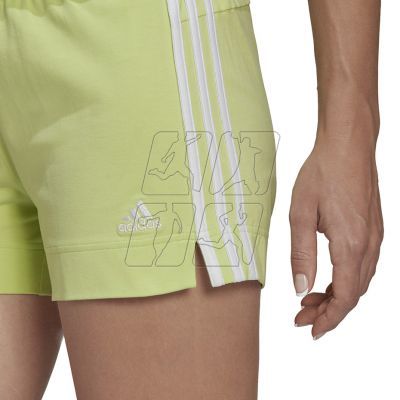 5. Spodenki adidas Essentials Slim 3-Stripes Shorts W HE9361