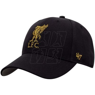 Czapka z daszkiem 47 Brand EPL Liverpool FC Metallic Snap 47 M MVP EPL-MTLCS04WBP-BKB