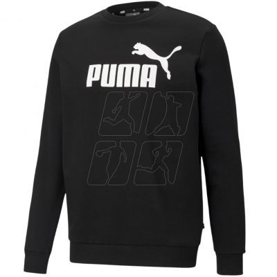 Bluza Puma ESS Big Logo Crew FL M 586678 01