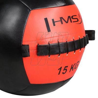 8. Piłka do ćwiczeń HMS Wall Ball WLB 15 kg