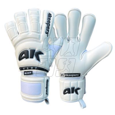 4. Rękawice bramkarskie 4keepers Champ Black VI RF2G M S906417