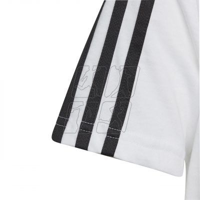 4. Koszulka adidas Essentials 3-Stripes Cotton Tee Jr IC0605