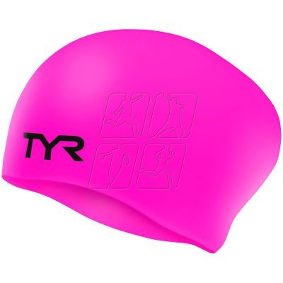 Czepek pływacki TYR  Long Hair Silcon Cap LCSL/693