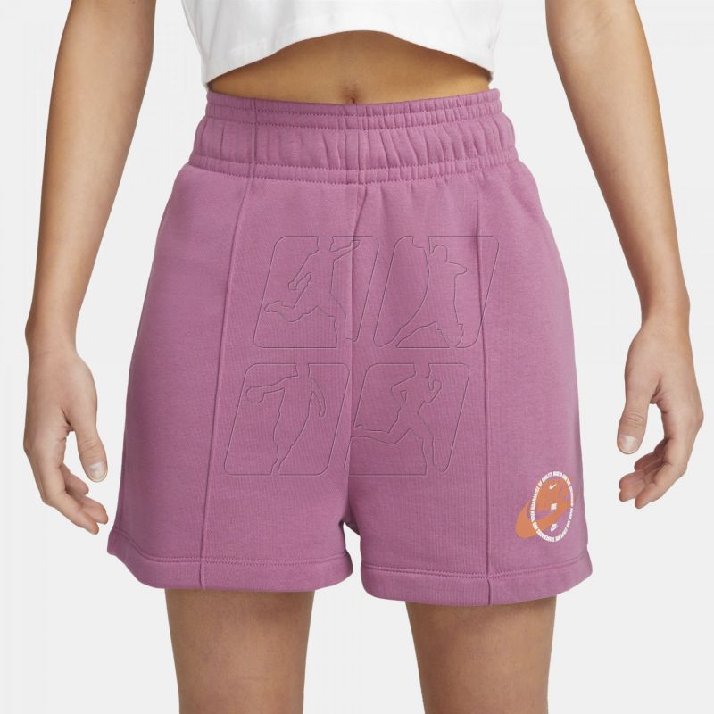 Spodenki Nike Sportswear Fleece Shorts W DX5677-507