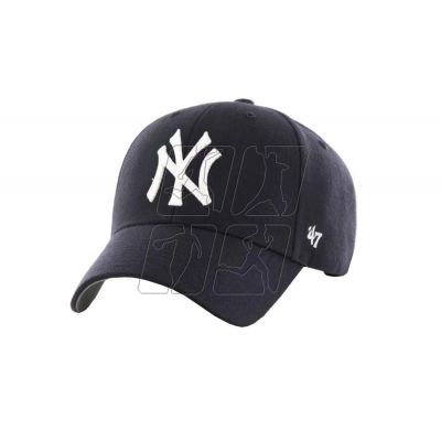 4. Czapka z daszkiem 47 Brand MLB New York Yankees Cap B-MVP17WBV-HM