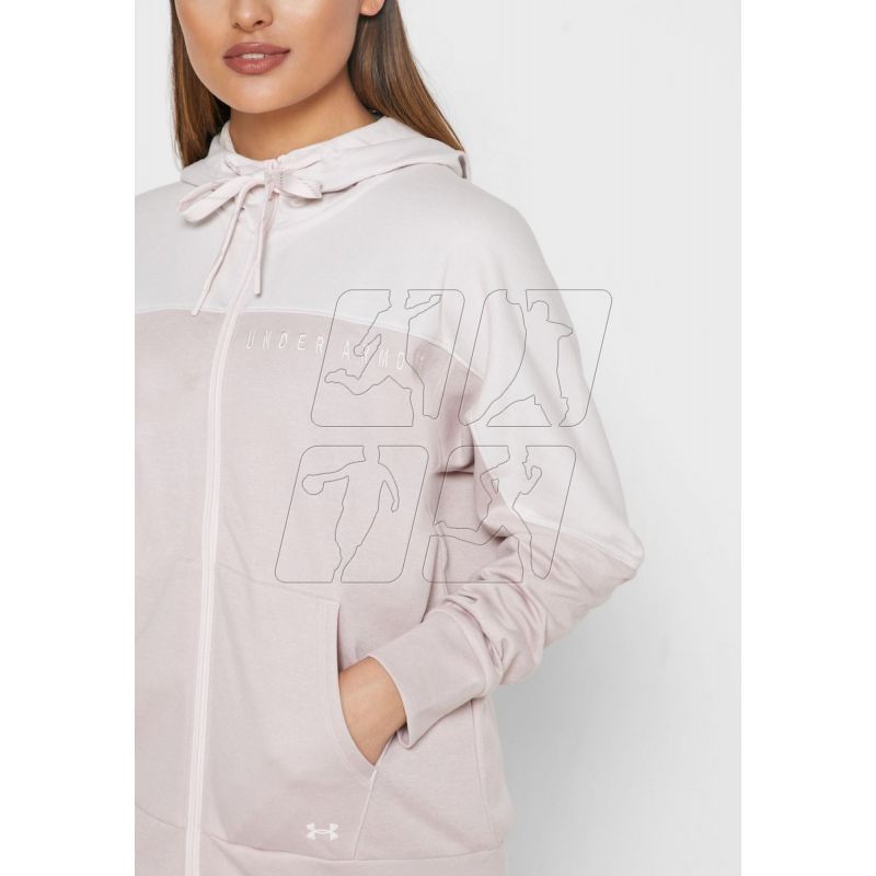 3. Bluza Under Armour Recover Knit Full Zip W 1351930-667