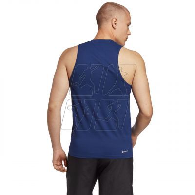 4. Koszulka adidas Train Essentials Feelready Training Sleeveless Tee M IC6948