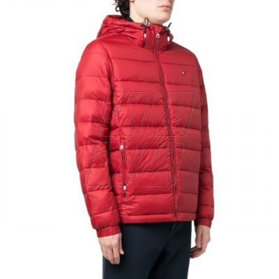 2. Kurtka Tommy Hilfiger Quilted Hooded Jacket M MW0MW29007