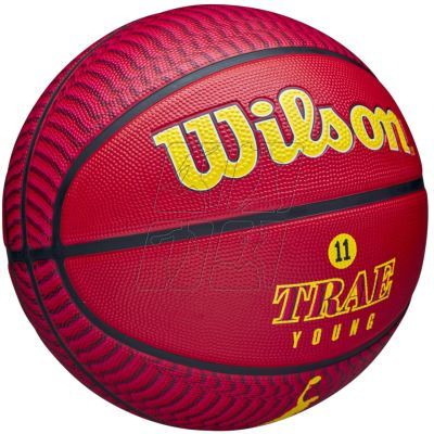 2. Piłka do koszykówki Wilson NBA Player Icon Trae Young Outdoor Ball WZ4013201XB