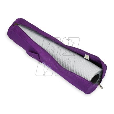 6. GAIAM POKROWIEC Z PASKIEM NA MATĘ DEEP PLUM 61338