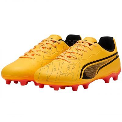 6. Buty piłkarskie Puma King Match FG/AG Jr 107573 05