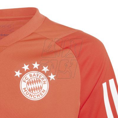 9. Koszulka adidas FC Bayern Training JSY Jr IQ0613