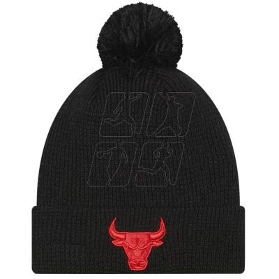 3. Czapka New Era Team Pop Bobble Beanie Chicago Bulls Hat 60285007