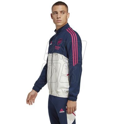 12. Bluza adidas Arsenal Londyn Pre Jacket M HT4442