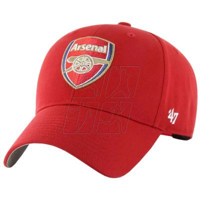 Czapka z daszkiem 47 Brand Arsenal FC MVP Cap M EPL-RAC30CTP-RD