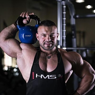 34. Kettlebell żeliwny Blue HMS KNV04