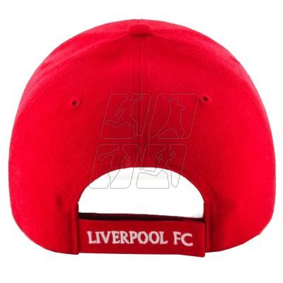 4. Czapka z daszkiem 47 Brand EPL FC Liverpool Cap EPL-MVP04WBV-RDB