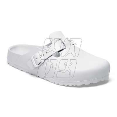 Chodaki męskie Birkenstock Boston Essentials EVA White medyczne klapki regular szerokie (1002315)