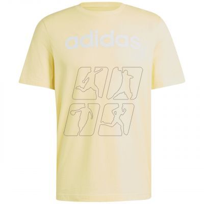 Koszulka adidas Essentials Single Jersey Linear Embroidered M IZ4769