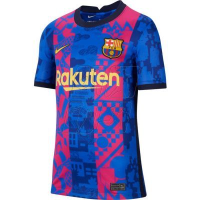 Koszulka Nike FC Barcelona 2021/22 Stadium Third Jr DB6241 406