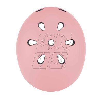 6. Kask Globber Pastel Pink Jr 506-210