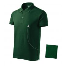 Koszulka polo Malfini Cotton M MLI-212D3 dark green
