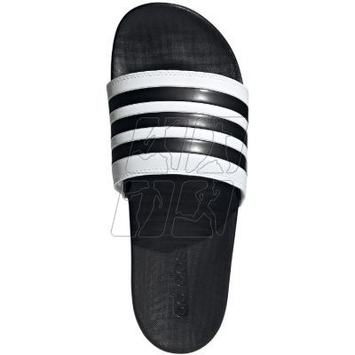 2. Klapki adidas adilette Comfort Slides czarno-białe GZ5893