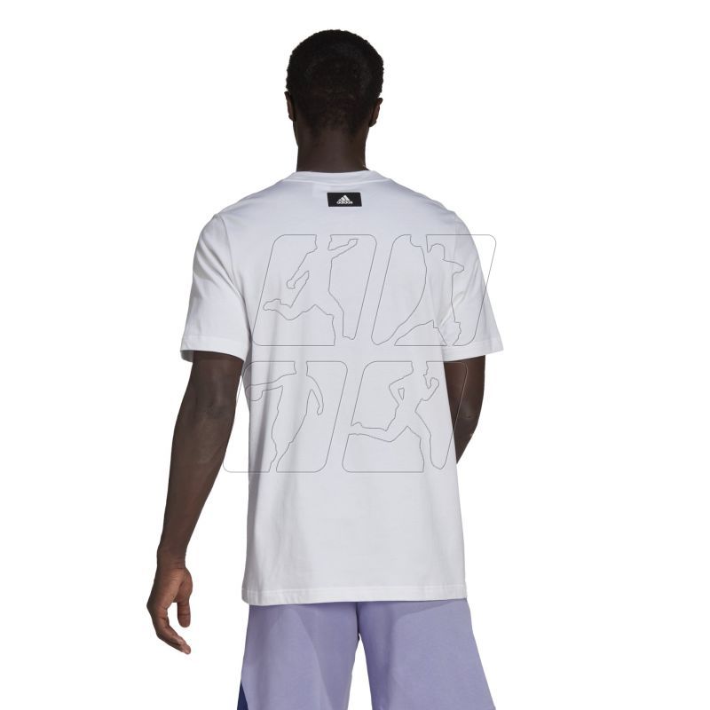 2. Koszulka adidas Future Icons Three Bar T-Shirt M HC3476