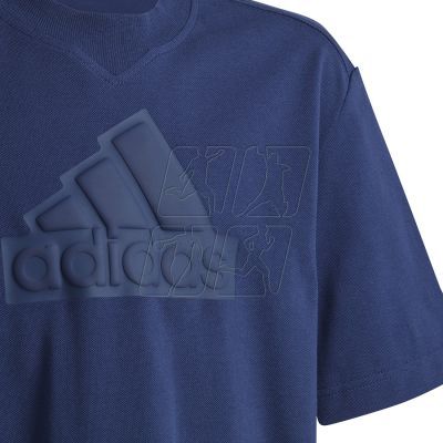 8. Koszulka adidas FI Logo Tee Jr IC9533