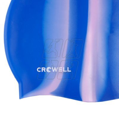 2. Czepek pływacki silikonowy Crowell Multi-Flame-06