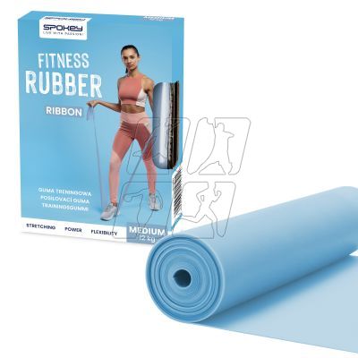 3. Guma fitness medium 200 cm Spokey RIBBON