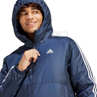 5. Kurtka adidas Essentials 3-Stripes Insulated Hooded M IS1278