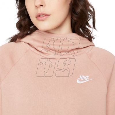 5. Bluza Nike NSW Essntl Flc Fnl Hoodie W BV4116 609