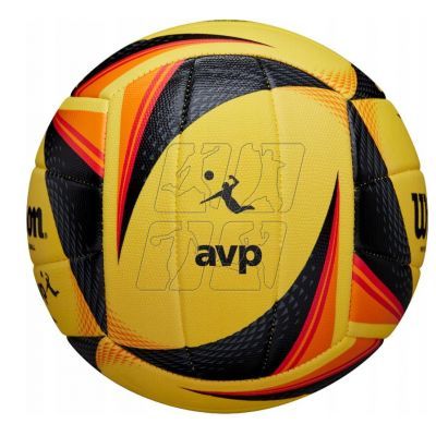 2. Piłka Wilson OPTX AVP Replica Game Volleyball WTH01020XB 