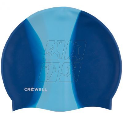 Czepek pływacki silikonowy Crowell Multi-Flame-04