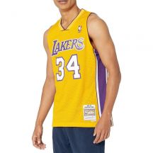Koszulka Mitchell & Ness Los Angeles Lakers NBA Swingman Home Jersey Lakers 99 Shaquille O`Neal SMJYGS18179-LALLTGD99SON