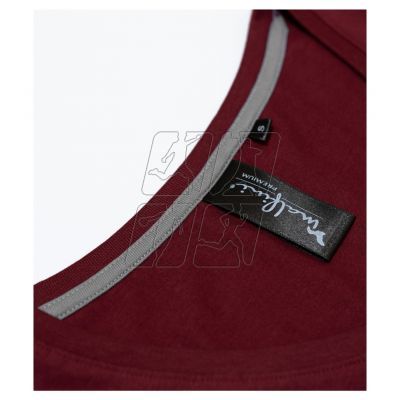 6. Koszulka Malfini Action V-neck W MLI-70186 garnet