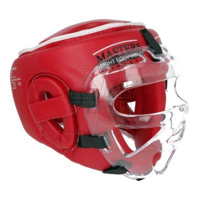 28. Kask bokserski Masters z maską KSSPU-M (WAKO APPROVED) 02119891-M02