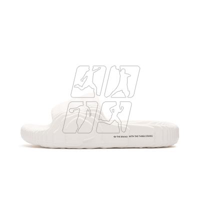 Klapki damskie/męskie adidas Adilette 22  Crystal White z wygodną profilowaną podeszwą białe (HQ4672)