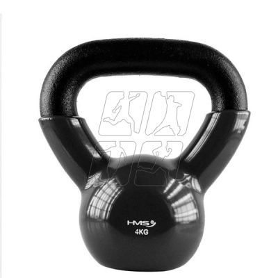 4. Kettlebell żeliwny Black HMS KNV04