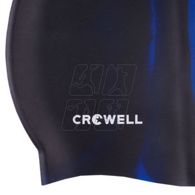 2. Czepek pływacki silikonowy Crowell Multi-Flame-11