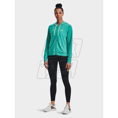 3. Bluza Under Armour Rival Terry FZ Hoodie W 1369853-369