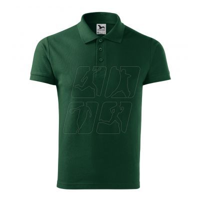 2. Koszulka polo Malifni Cotton Heavy W MLI-216D3 dark green