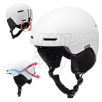 9. Kask narciarski Meteor Avalo M 55-58 cm 17283