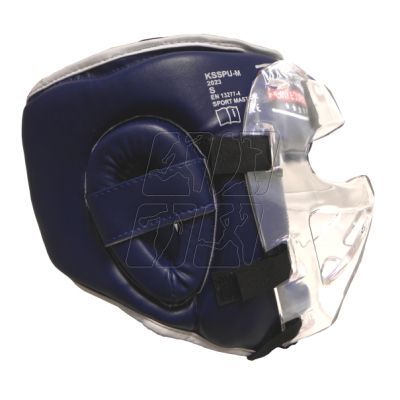 21. Kask bokserski Masters z maską KSSPU-M (WAKO APPROVED) 02119891-M02