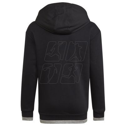 2. Bluza adidas Fleece Full-Zip Hoody Jr HN6182