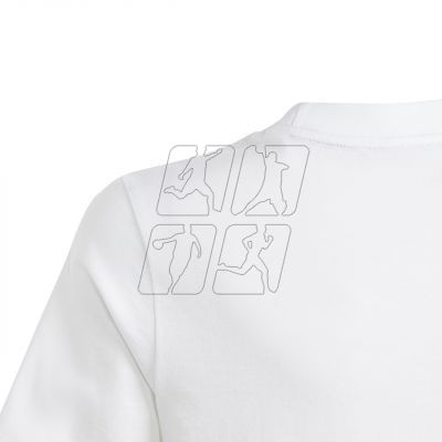 4. Koszulka adidas Essentials Small Logo Cotton Tee Jr IB4093