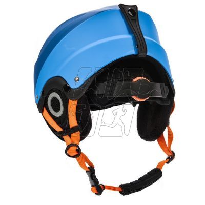 16. Kask narciarski Meteor Lumi granatowy/niebieski 24867-24869