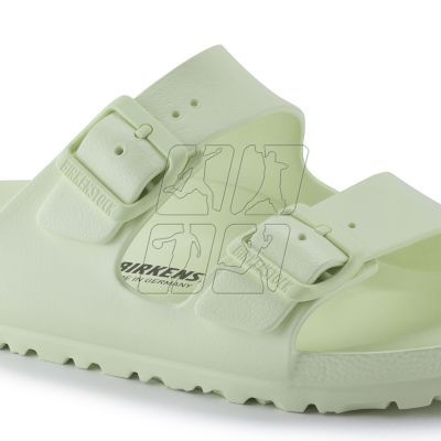 4. Klapki męskie Birkenstock Arizona Essentials EVA Regular Faded Lime na szeroką stopę piankowe (1024571)